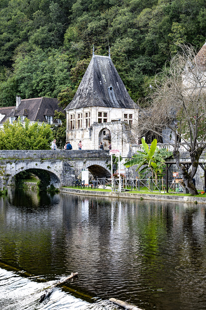 Bridge and river in Brantôme