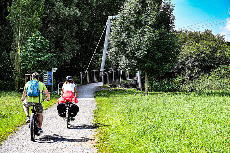 Path along the Main near Kulmbach