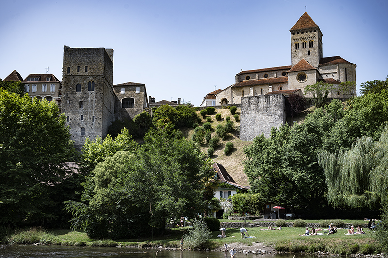 Church and fortifications