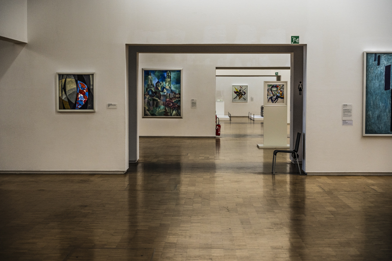Exhibition spaces in the Centre Pompidou Paris | © Bert Schwarz 2023
