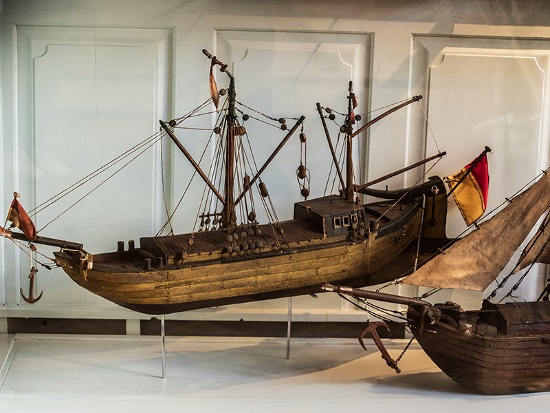 Boat models in the County Museum | © Bert Schwarz 2025