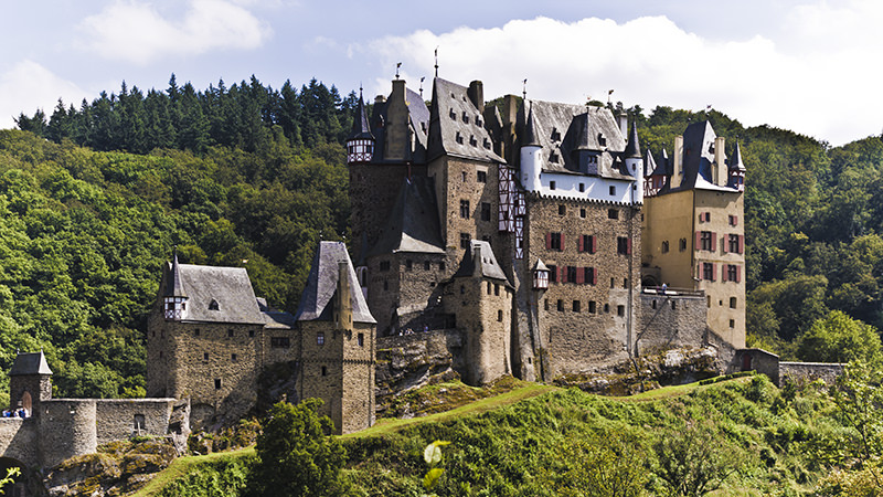 Full view of Eltz Castle