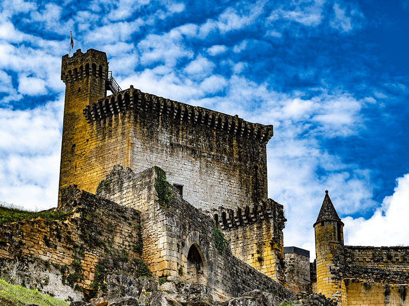 The ruins of Commarque Castle