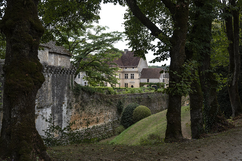 View over the moat