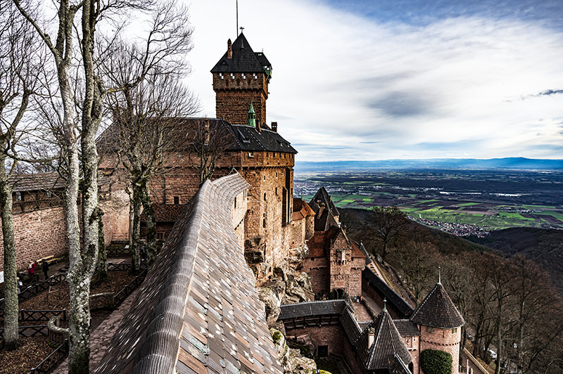 West Facade Haut-Koenigsbourg