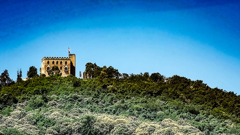 Burg, Hügel, Wald | © Bert Schwarz 2019