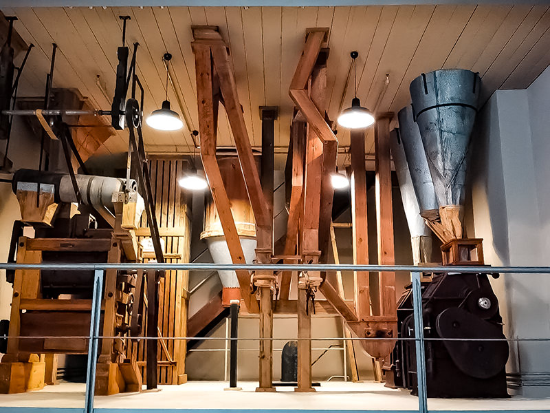 Grain mill technology | © Bert Schwarz 2021