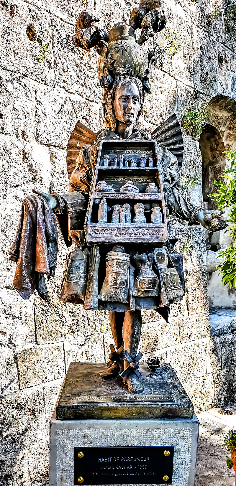 Statue The Perfumer Grasse | © Bert Schwarz 2019