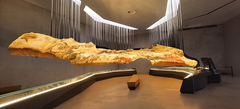 Exhibition room cave model | © Bert Schwarz 2020