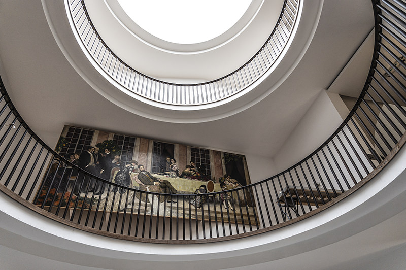 Staircase in the Musée Basque | © Bert Schwarz 2023