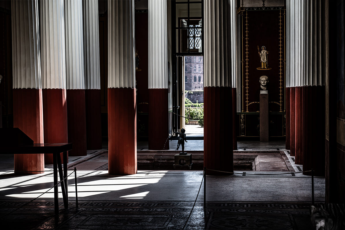 Colonnade in the Pompejaneum | © Bert Schwarz 2025