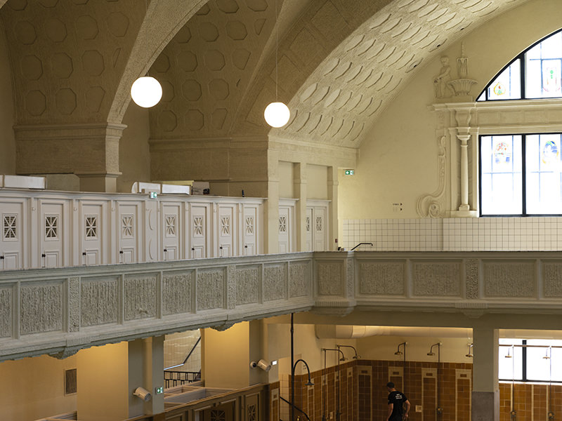 Historic changing cabins | © Bert Schwarz 2026