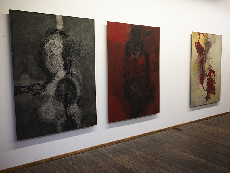 Kunstlanding, Ausstellung, Gemälde | © Bert Schwarz 2025