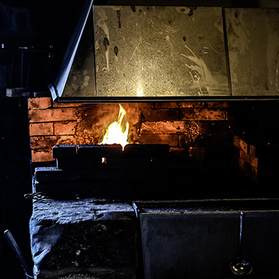 The forge in the Eisenhammer Hasloch