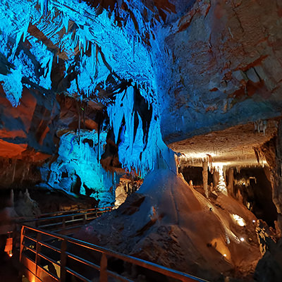 This underground vault has not been known for long. It was only discovered in January 1995. | © Bert Schwarz 2019
