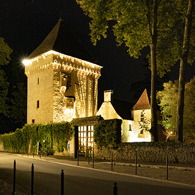 The keep of the castle of St. Leon-sur-Vezere. | © Bert Schwarz 2021