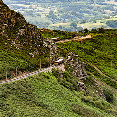 La Rhune railway track | © Bert Schwarz 2023