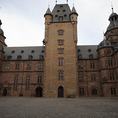 Castle courtyard, Johannisburg | © Bert Schwarz 2025