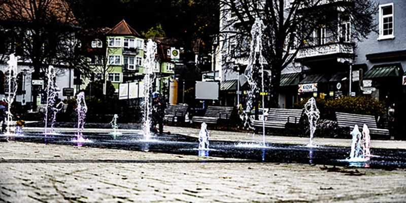Fountains in Bad Orb