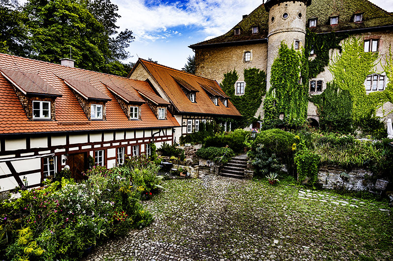 Courtyard of Burg Brandenstein | © Bert Schwarz 2024