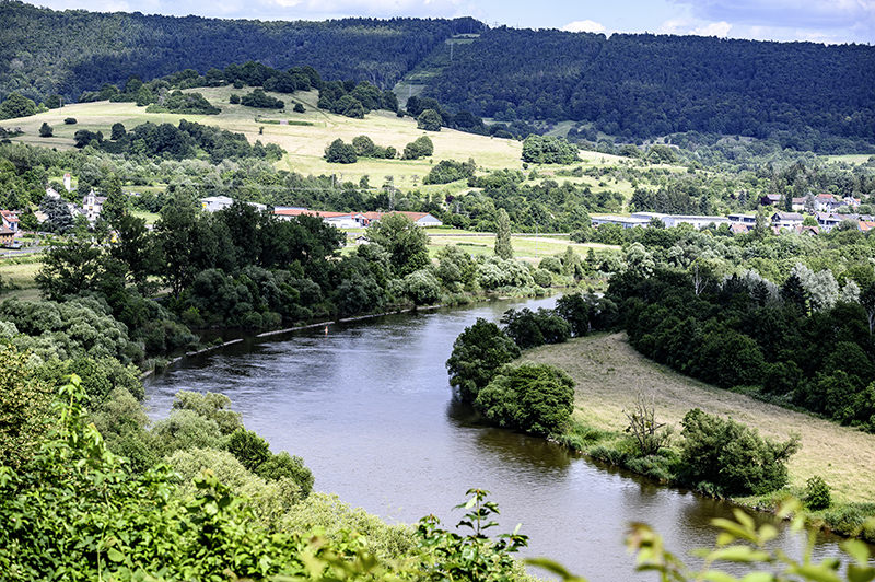 View into the Main Valley and the western slopes of the Spessart | © Bert Schwarz 2024