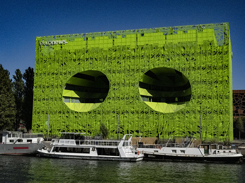 EuroNews Gebäude Lyon | © Bert Schwarz 2026