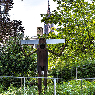 Garten, Skulptur, Bäume, Münster | © Bert Schwarz 2022